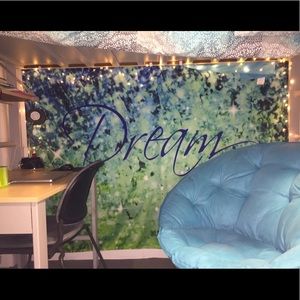 Green and Blue Dream Tapestry